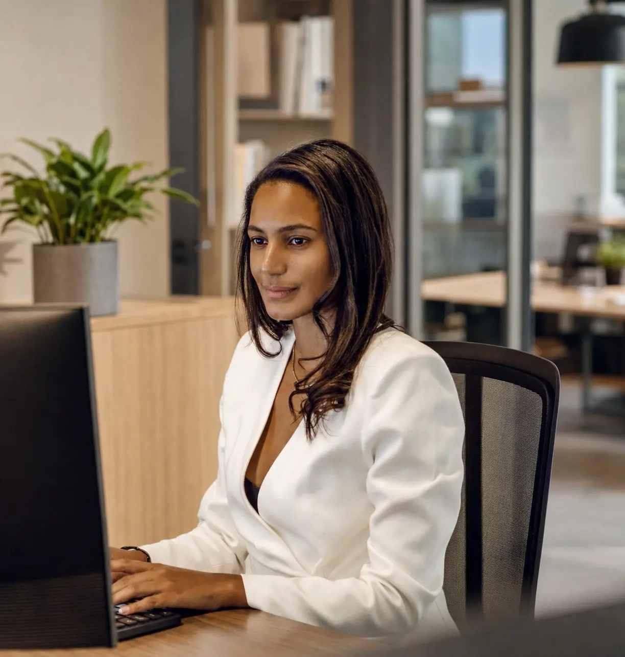 Oprichter van Impact Growth Partner in zakelijke omgeving.